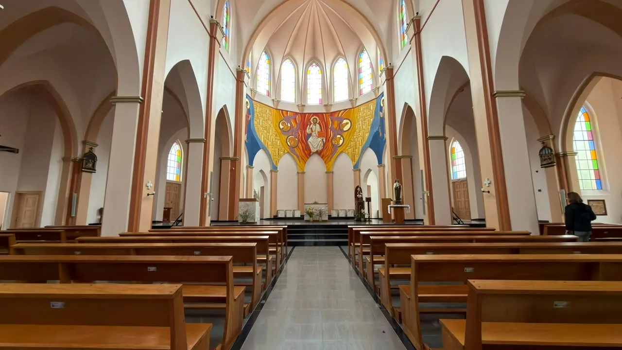 Interno da igreja matriz