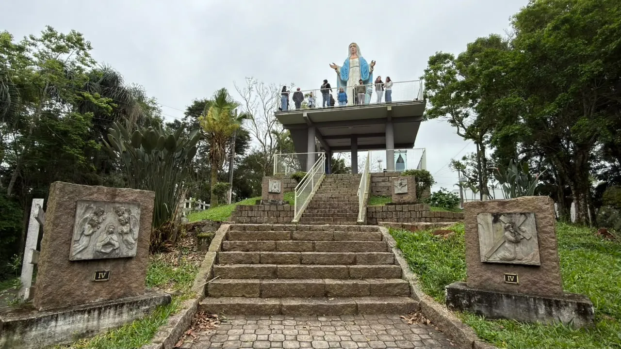 imagem do mirante da santa 