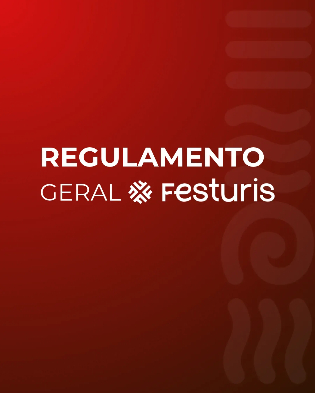 Capa da publicação Regulamento Geral Festuris 2026